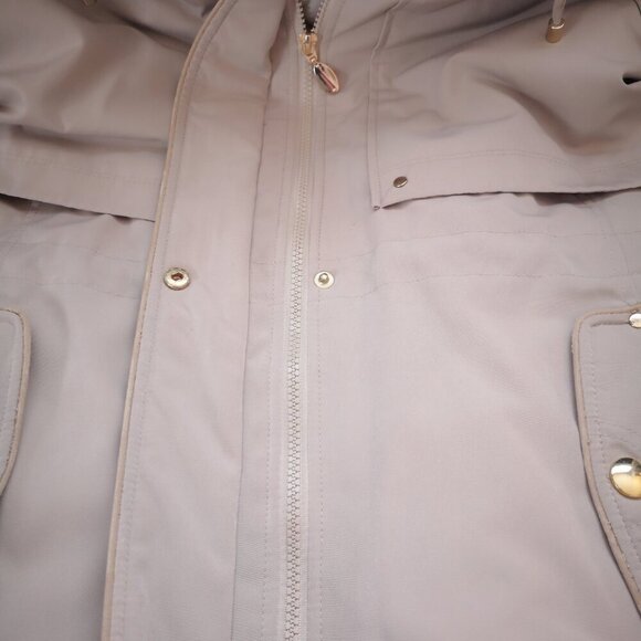 Liz Claiborne Ladies Size Small Straight Fit Beige Winter Coat - Picture 8 of 16